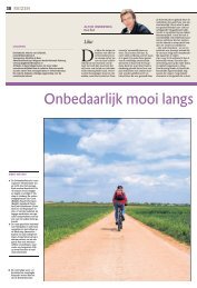 Onbedaarlijk mooi langs - Fietsvakantiewinkel