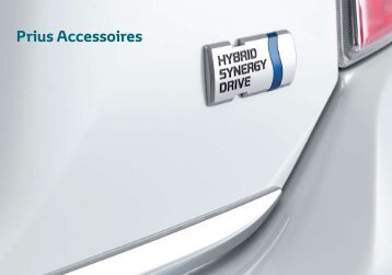 Accessoire brochure - Toyota Prius info site