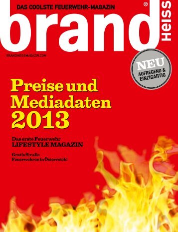 Preise und Mediadaten 2013 - BRANDHEISS