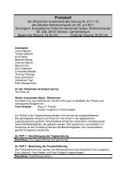 Protokoll der Beiratssitzung vom 04.07.2011 (pdf, 41.2 KB) - Bremen