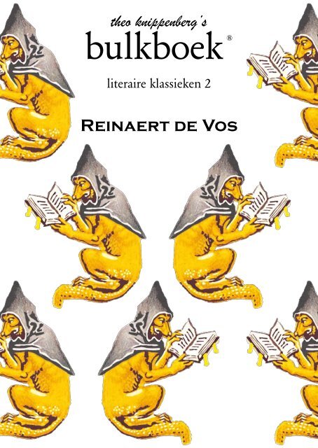 Reinaert de vos - Bulkboek