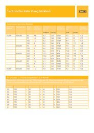 Technische data Ytong blokken (pdf) - Xella