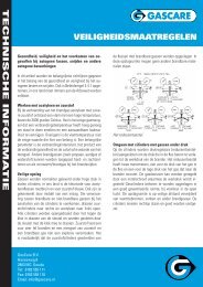 Apparatuur voor lassen - Gascare