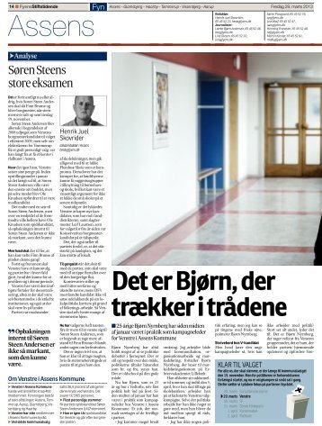 Det er Bjørn, der trækker i trådene