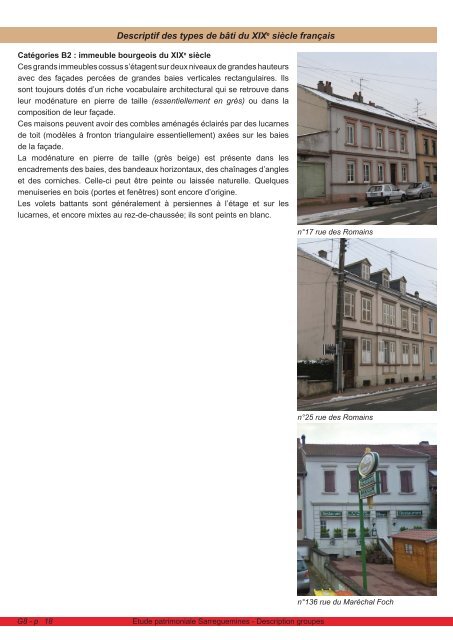 Rapport annexe - Ville de Sarreguemines