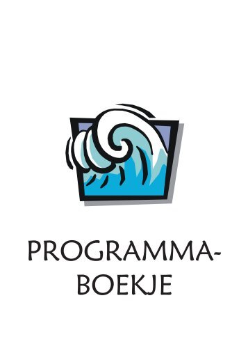 PROGRAMMA- BOEKJE - Vocaal Ensemble Tiramisu