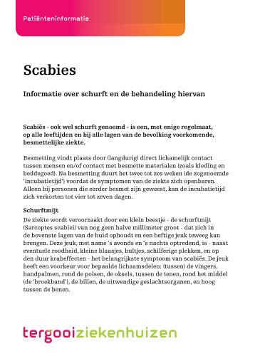 Scabies - Tergooi