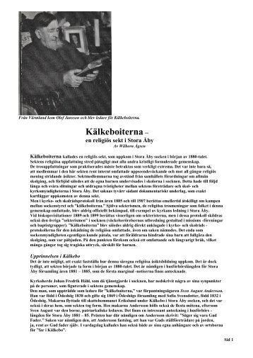 Kälkeboiterna– - Hasse Rydbergs Alster