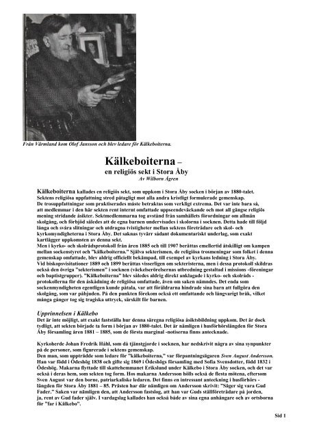 Kälkeboiterna– - Hasse Rydbergs Alster