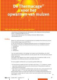 De Thermacage® voor het opwarmen van muizen - Biotechnische ...