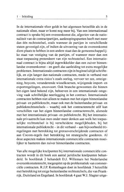 Internationale Commerciële Contracten - Mr M.J.G.P. Kaplan