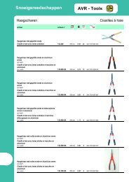 Assortiment haagscharen / snoeischaren ... - AVR-Tools