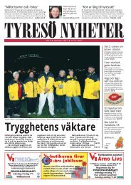 Nr 6 2007 - Tyresö Nyheter