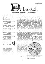 KERKDIENSTEN MEDITATIE - Kerkklok.info