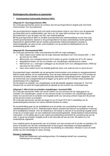Klik hier voor bijlage 4 - Gemeente Roermond