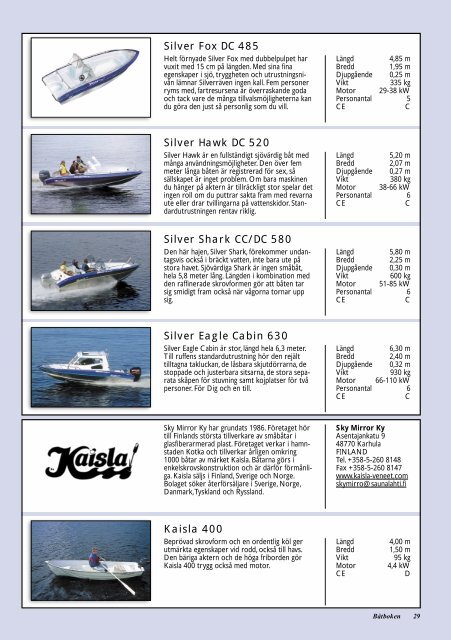 EXPORTKATALOG - Finnboat