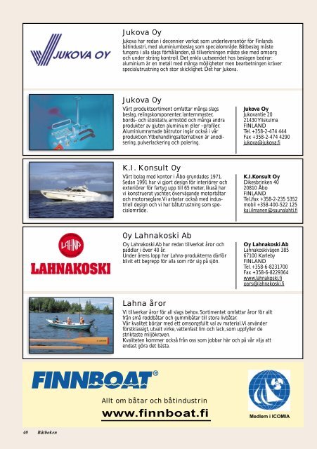 EXPORTKATALOG - Finnboat