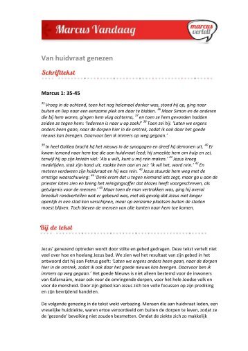 Marcus 1, 35-45 Van huidvraat genezen.pdf