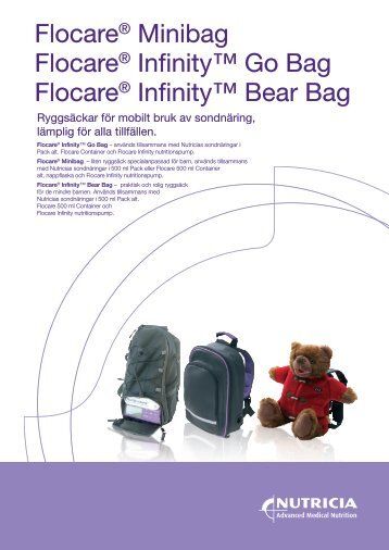 Flocare® Minibag Flocare® Infinity™ Go Bag Flocare ... - Nutricia