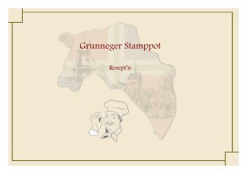 Grunneger Stamppot - Grunnegs