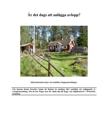 Informationsbroschyr - Älvkarleby kommun
