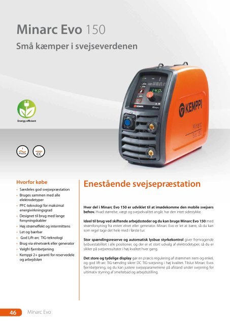 Produktkatalog 2012–2013 - KEMPPI - The Joy of Welding