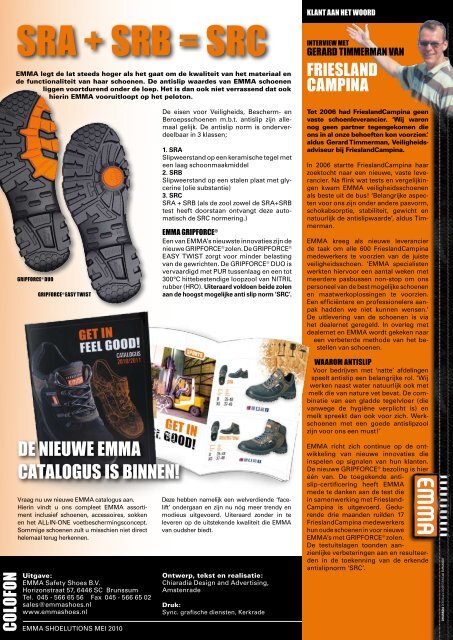 Mei 2010 - EMMA Safety Shoes