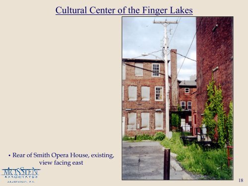 Cultural Center of the Finger Lakes - Smith Opera House