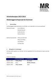 Activiteitenplan 2012-2013 - SKBO.nl