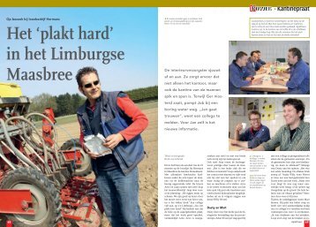 Artikel AgraPower Kantinepraat Hermans Juni 2010