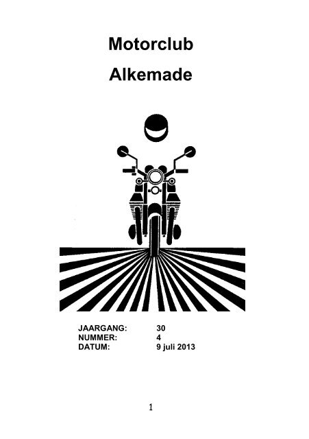 Zaterdag 31 Augustus - Motorclub Alkemade