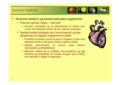 Humoral medicin og kardiovaskulære sygdomme