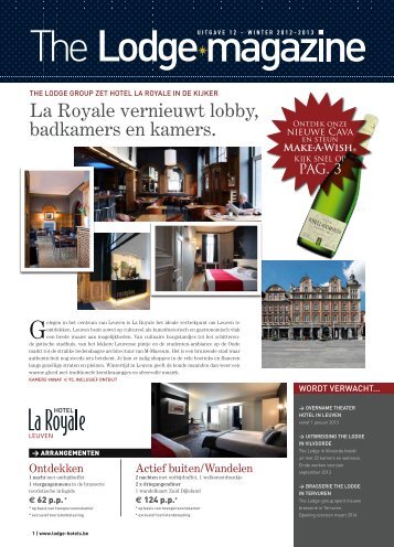 La Royale vernieuwt lobby, badkamers en kamers. - The Lodge