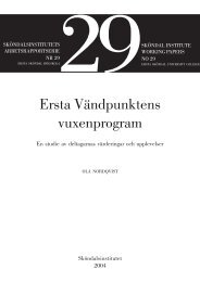 Ersta Vändpunktens vuxenprogram