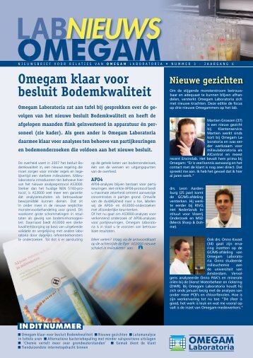 NIEUWS - Omegam Laboratoria