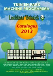 Lankhaar Brochure 2013 - Meijdebie.nl