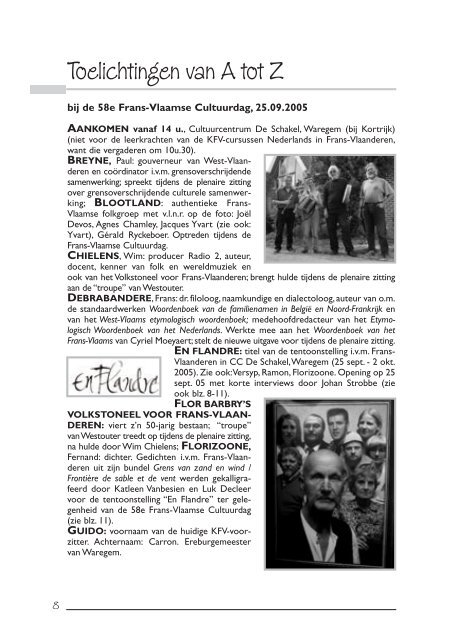 Versie PDF - septembernummer , 2005, jaargang 33, nr.2