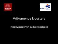 Vrijkomende kloosters, (meer) - BNA Onderzoek