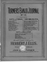 Turner's Banjo Journal No. 10 - Classic Banjo