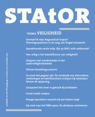 thema veiligheid - Netherlands Society for Statistics and Operations ...