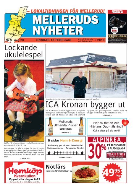 singlar i mellerud