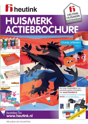 huismerk actiebrochure - Heutink