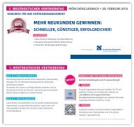 MEHr NEUkUNDEN GEWINNEN: - WFG ...