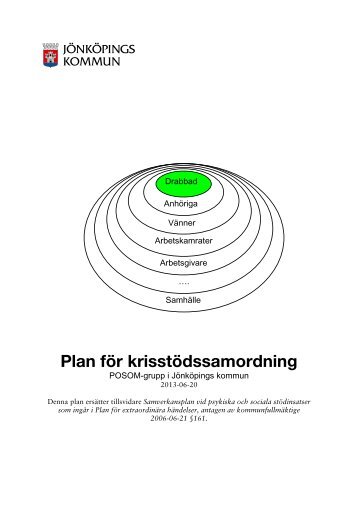 Socialtjänstens roll vid extraordinär händelse eller katastrof