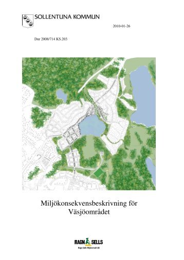 Miljökonsekvensbeskrivning för Väsjöområdet - Sollentuna kommun