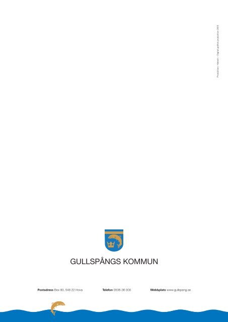 Gullspång årsredovisning 2011 - Gullspångs kommun