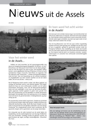 jg8_nr1_Nieuws uit de Assels.pdf - Natuurpunt Gent