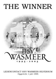 16 januari 2006 - Wasmeer