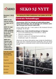 Blickpunkten.2013.2.pdf - SEKO Klubb SJ Väst