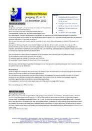 Willibrord Nieuws nr 5 19 december 2012.pdf - Nldata